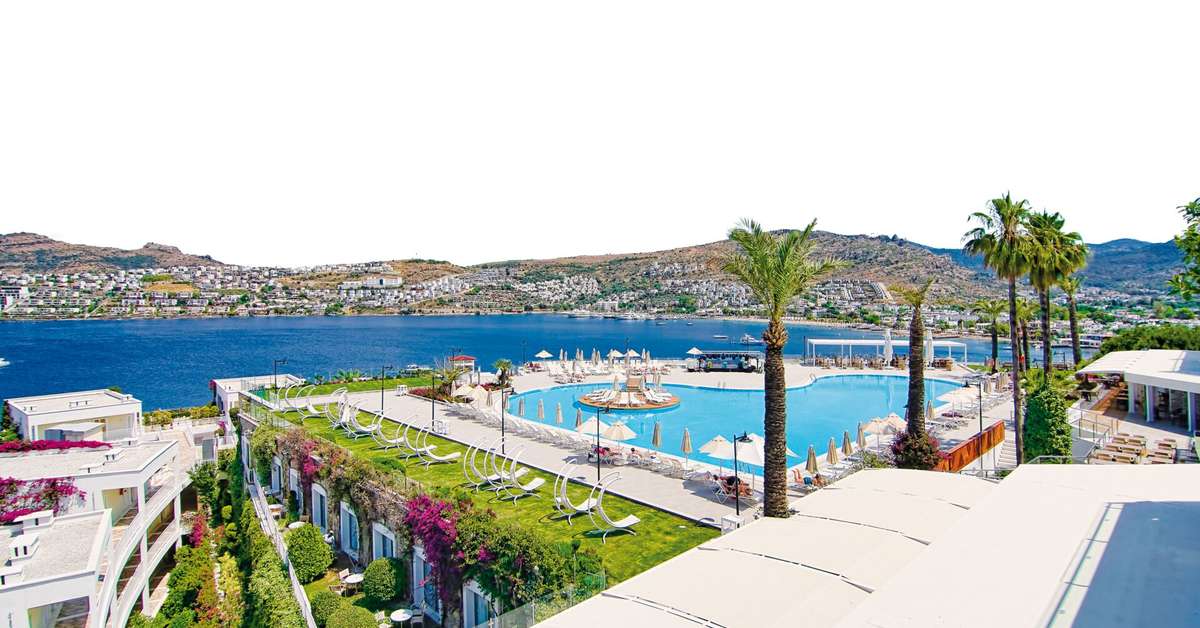 Een foto van het zwembad bij Hotel Baia Bodrum