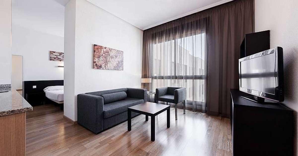 Een foto van Aparthotel Compostela Suites