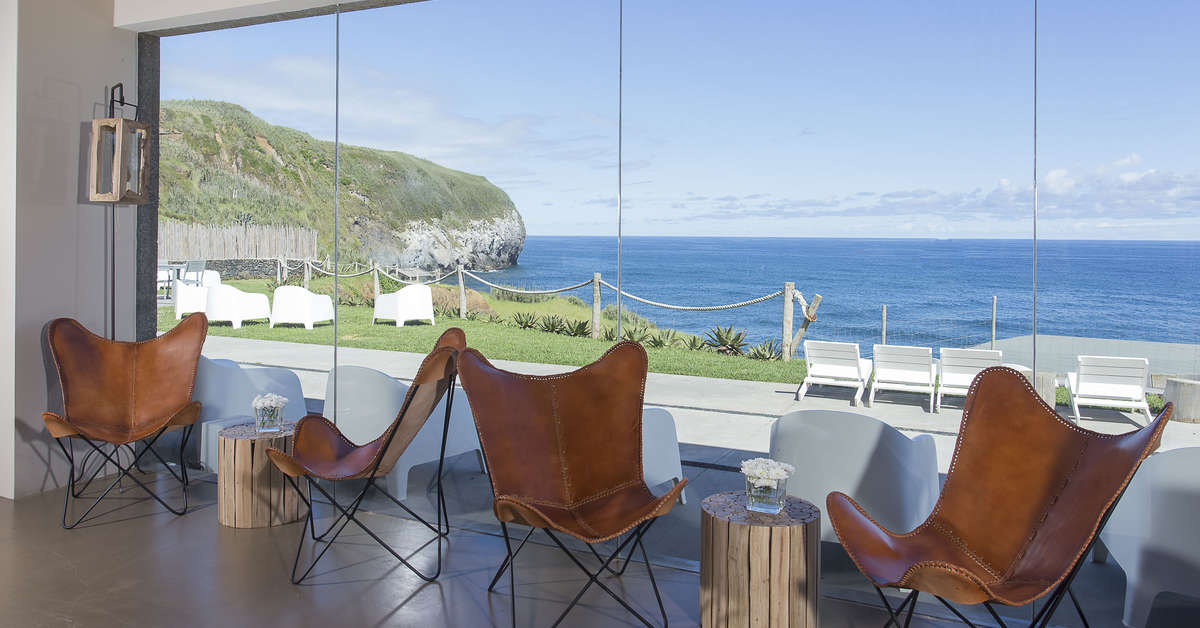 Een foto van het interieur van Santa Barbara Eco Beach Resort