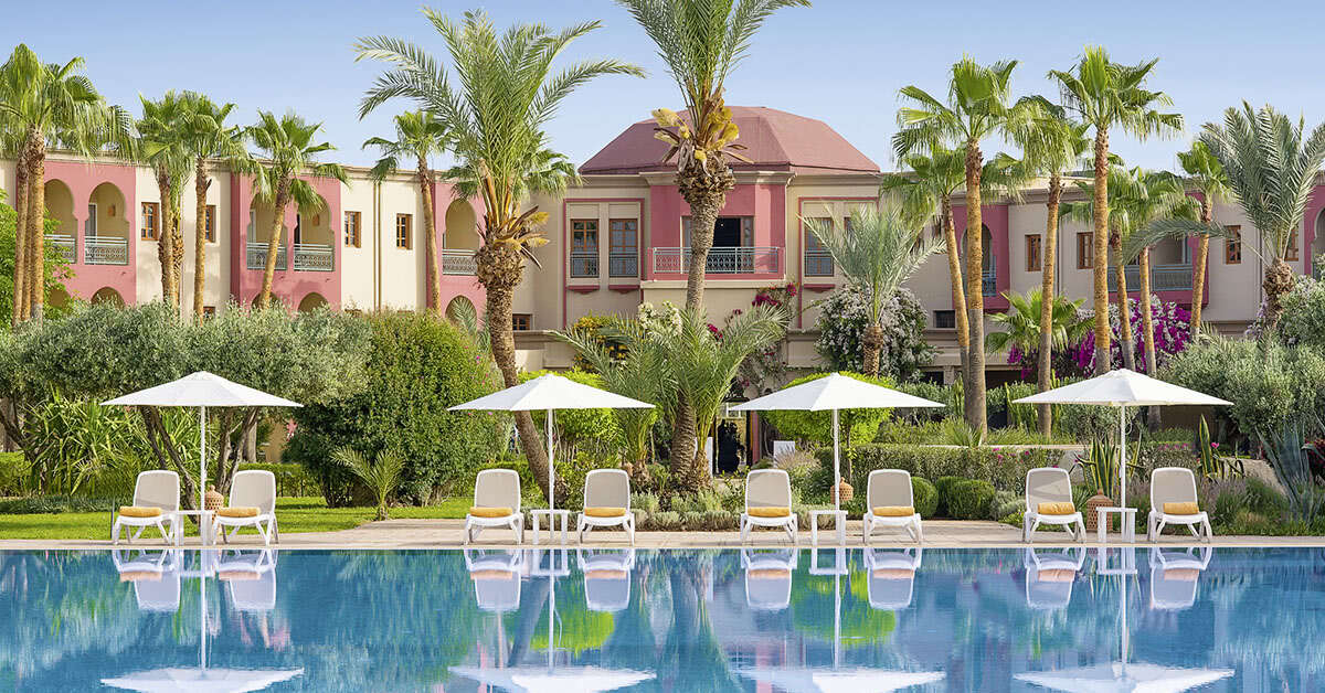 Een foto van een overzicht van Iberostar Club Palmeraie Marrakech
