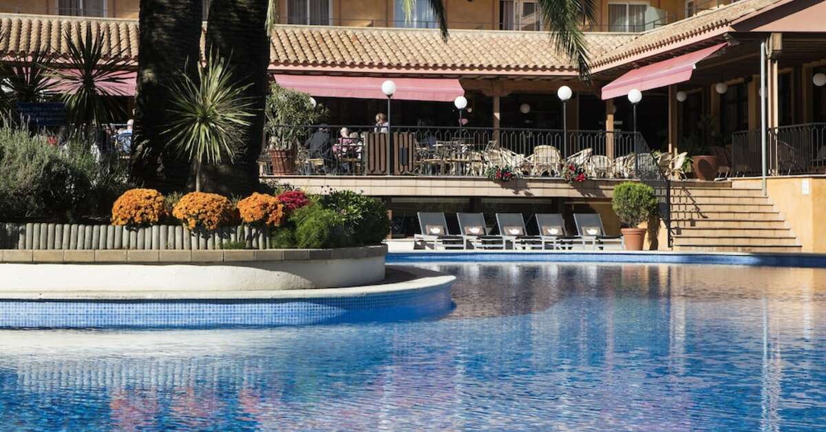 Een foto van het zwembad bij Hotel Luna Club
