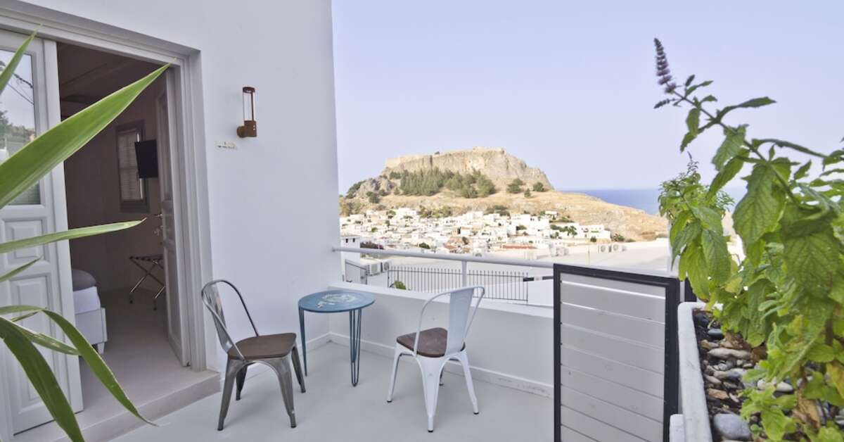 Een foto van Lindos Comfy Suites