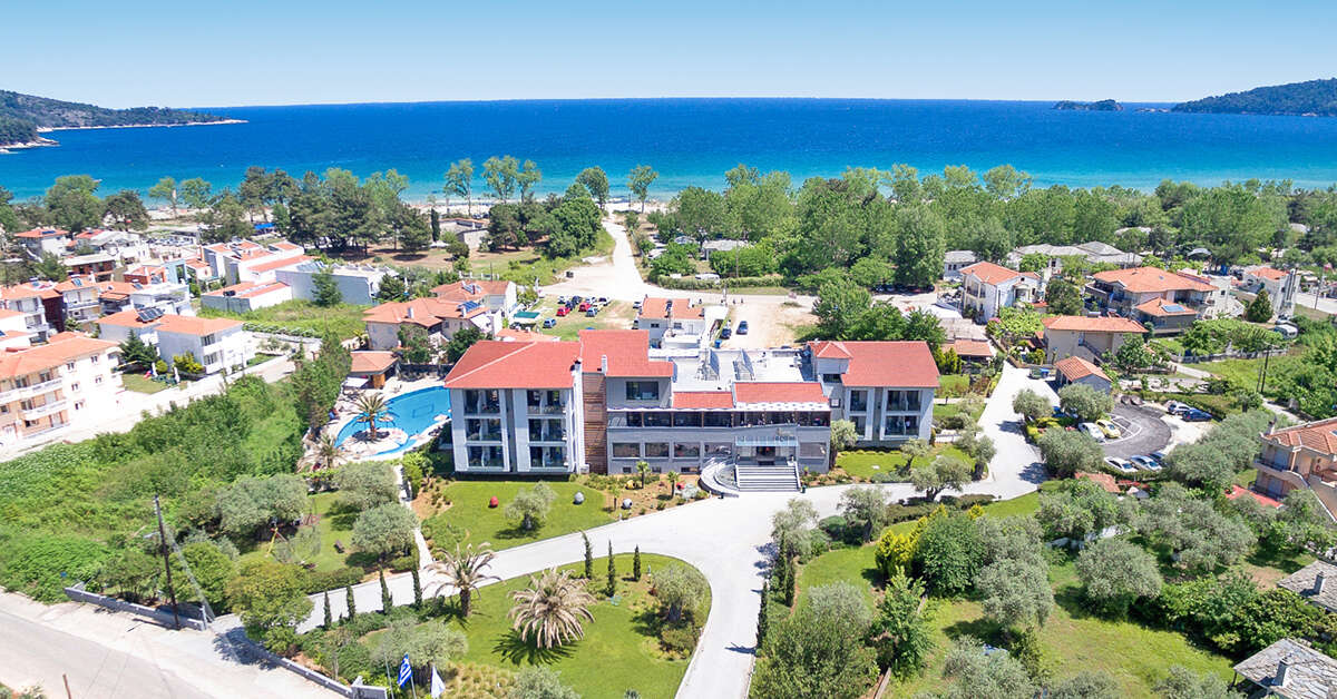 Een foto van de buitenkant van Princess Golden Beach Hotel