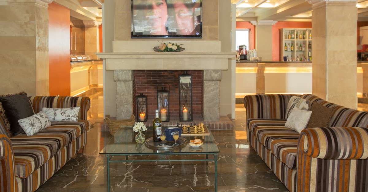 Een foto van de faciliteiten bij Hotel Castell dels Hams