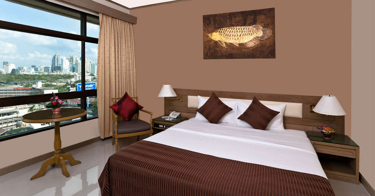 Een foto van een overzicht van Pinnacle Lumpinee Park Hotel
