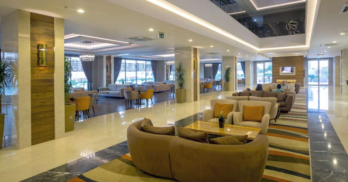 Ein Foto vom Innenbereich im Side Sunport Hotel & Spa