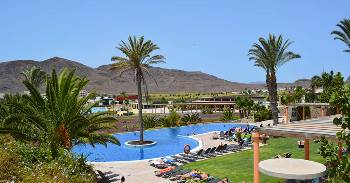 Een foto van een overzicht van Playitas Hotel