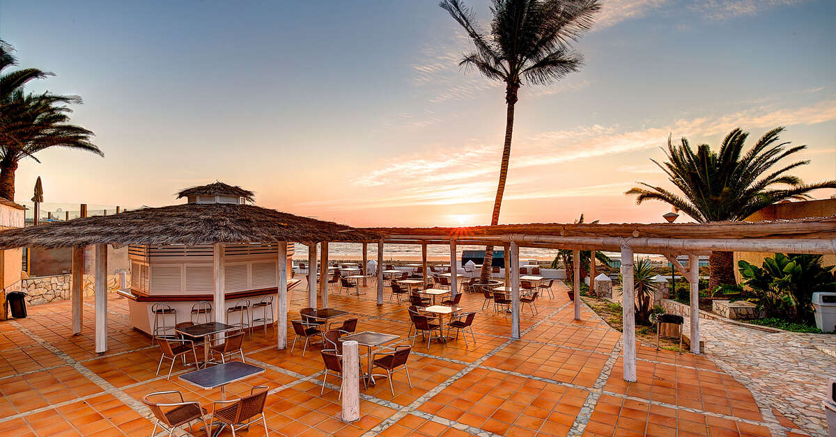 Een foto van de faciliteiten bij SBH Hotel Monica Beach Resort