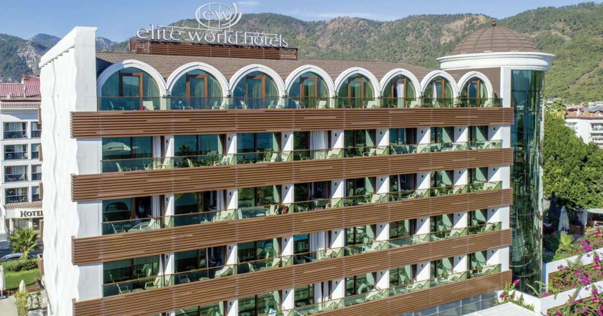 Een foto van de buitenkant van Elite World Marmaris Hotel