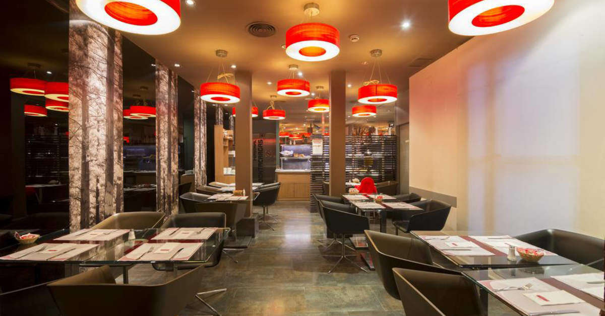 Een foto van de faciliteiten bij Petit Palace Tres Cruces Hotel