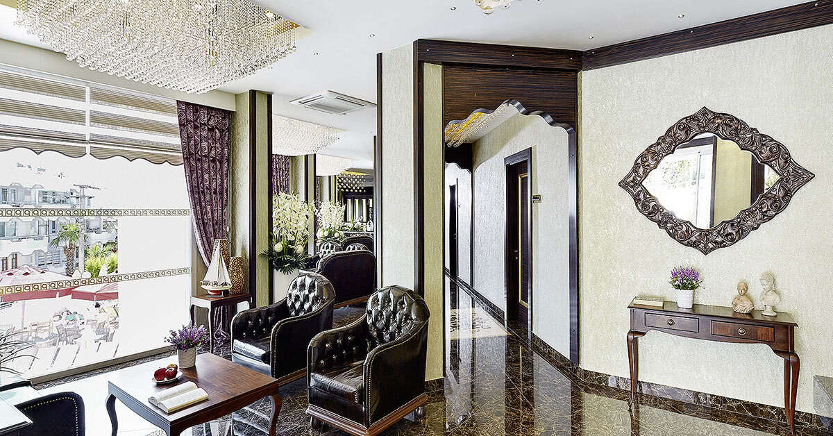 Een foto van het interieur van Piccolo Dream Hotel