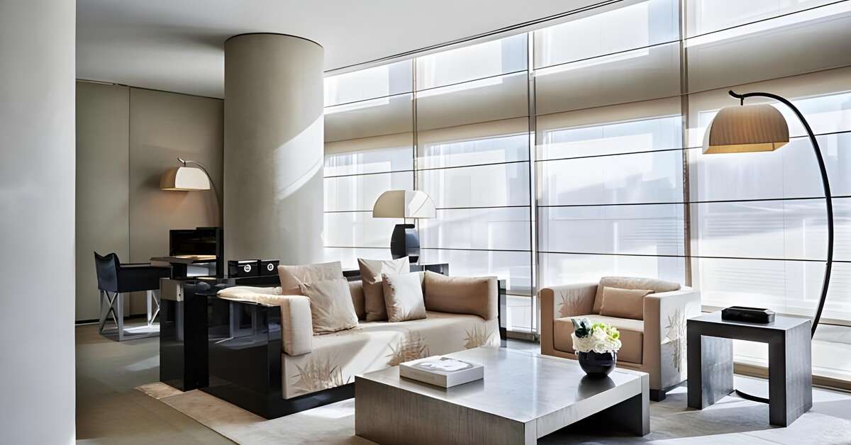 Ein Foto vom Innenbereich im Armani Hotel Dubai