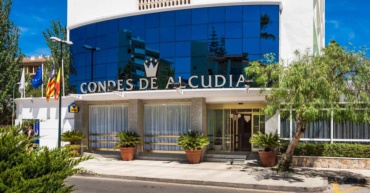 Ein Foto von der Außenansicht des Globales Condes de Alcudia