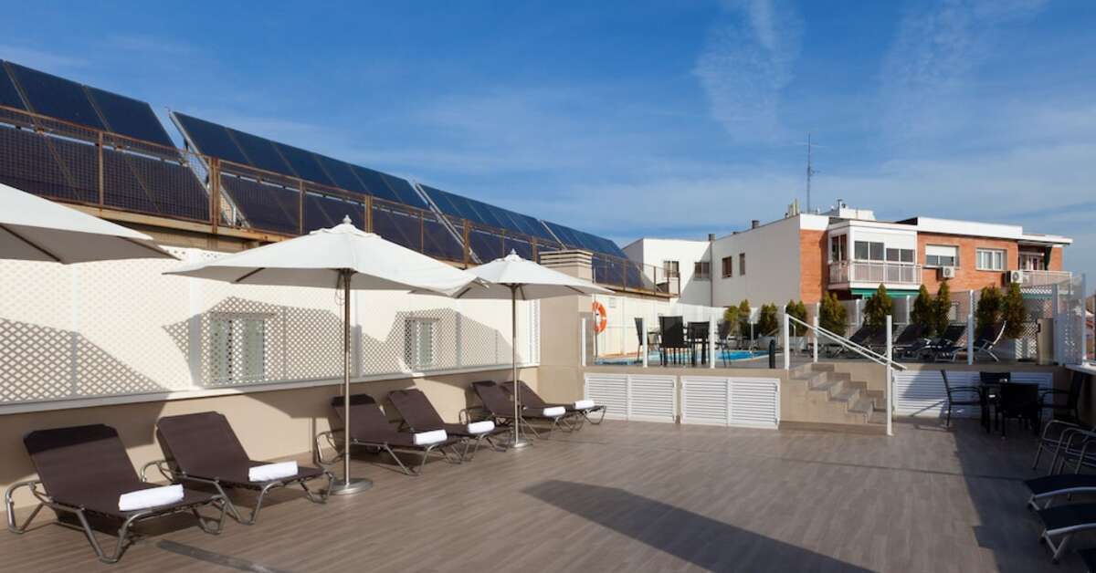 Een foto van de faciliteiten bij Hotel Porcel Ganivet