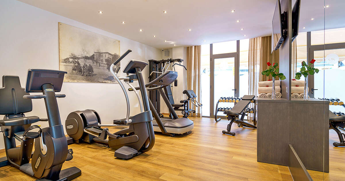 Ein Foto von den Einrichtungen im Kyma Suites Beach Hotel