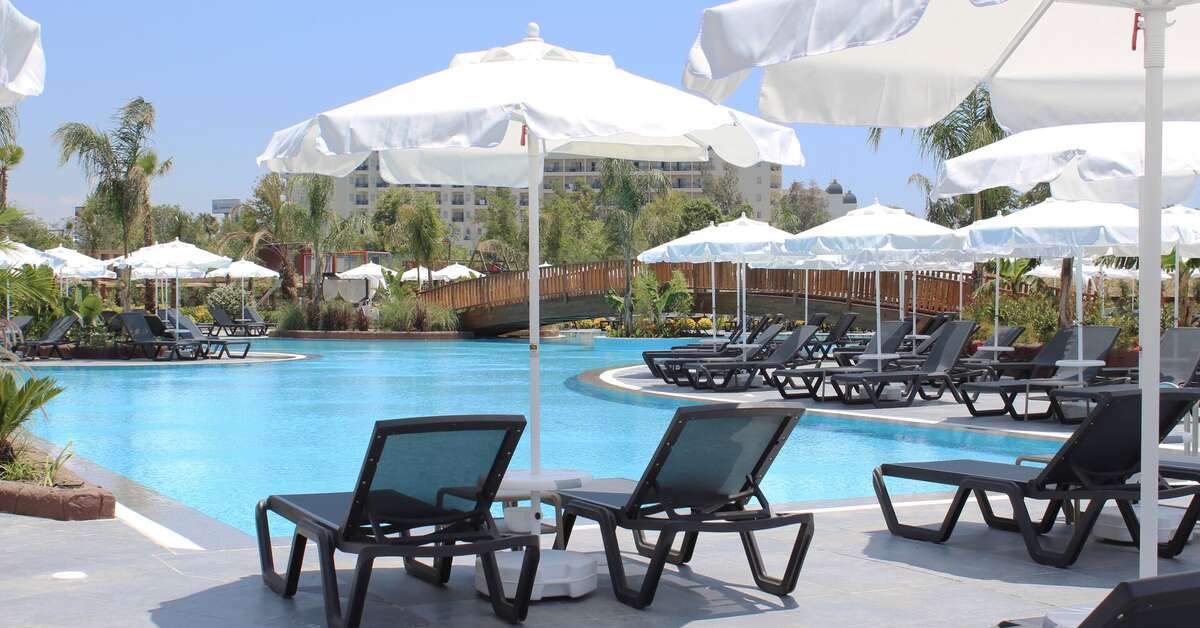 Een foto van het zwembad bij Alarcha Hotels & Resort