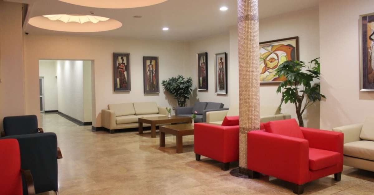 Een foto van het interieur van Arbatt Marmaris Hotel