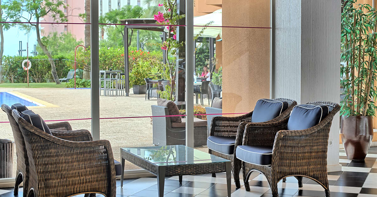 Een foto van het interieur van Portobelo Vilamoura - Marina & Beach Aparthotel