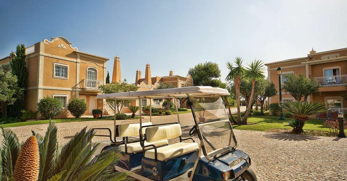 Een foto van de buitenkant van Vila Alba Resort