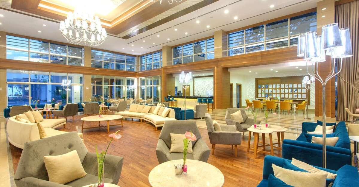 Een foto van het interieur van Sherwood Exclusive Kemer