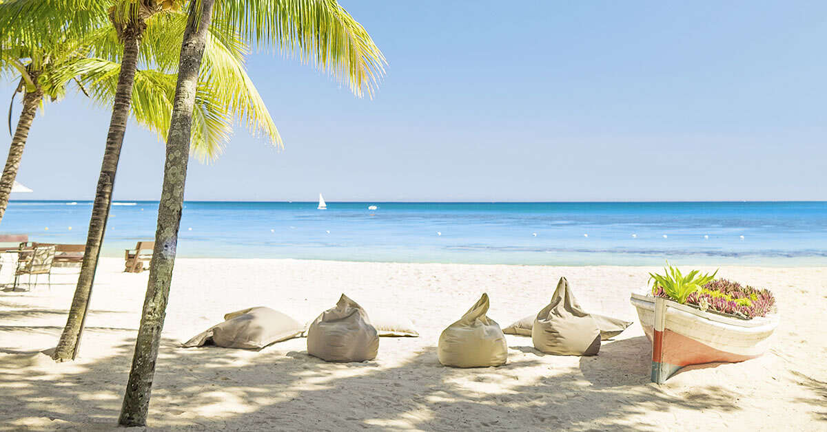 Een foto van het strand bij Maritim Resort & Spa Mauritius