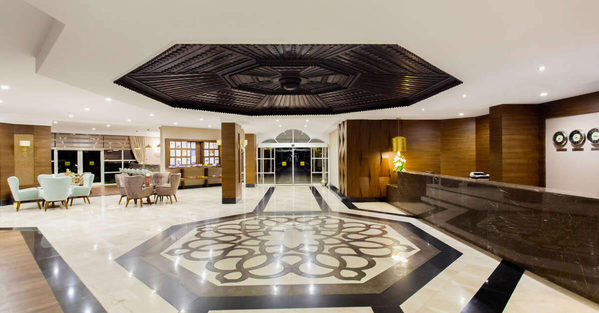 Een foto van het interieur van Selectum Family Resort Belek