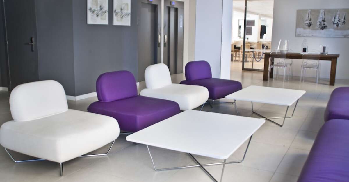 Een foto van het interieur van Hotel Europa Spa
