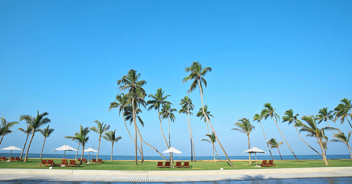 Een foto van het zwembad bij Anantaya Resort & Spa Chilaw