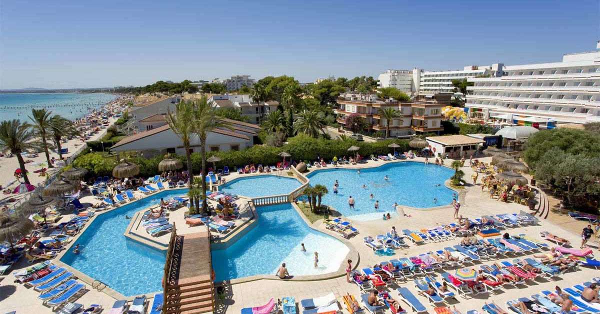 Een foto van het zwembad bij Hotel Condesa