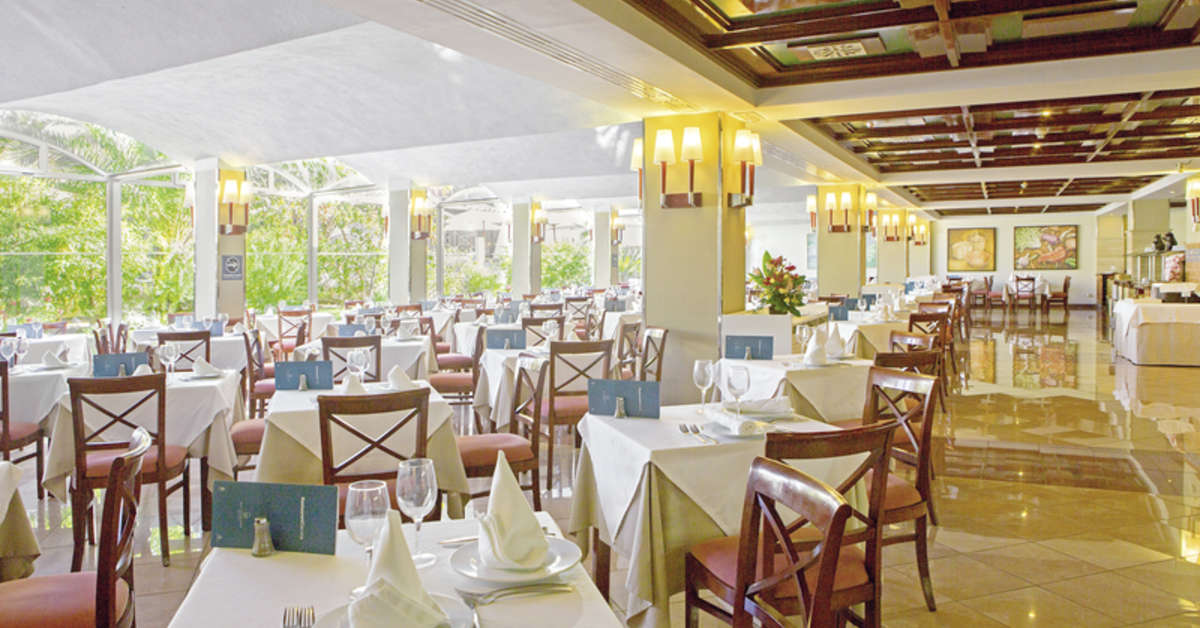 Een foto van de faciliteiten bij Allsun Hotel Cristobal Colon