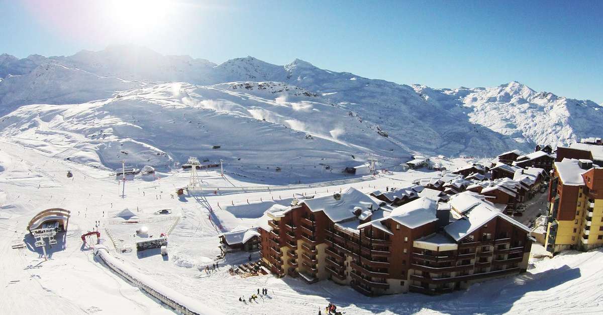 Een foto van de buitenkant van Residence Le Chamois d'Or