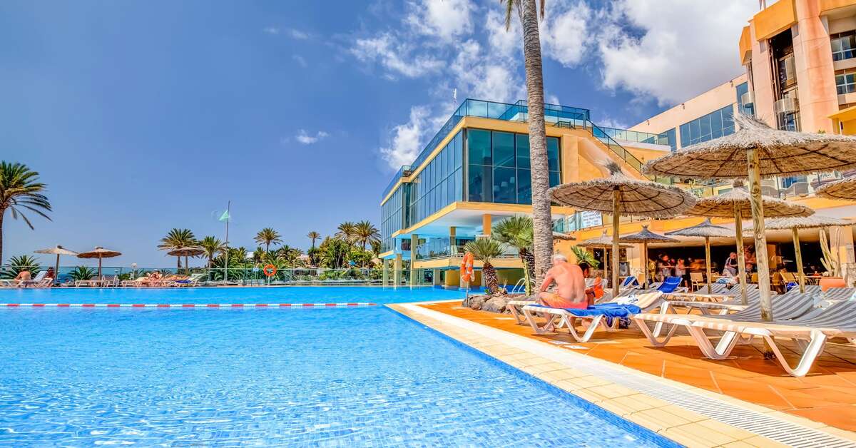 Een foto van het zwembad bij SBH Hotel Club Paraiso Playa