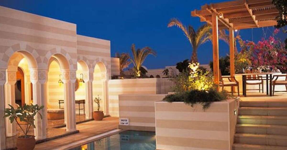 Ein Foto vom Pool im The Oberoi Sahl Hasheesh