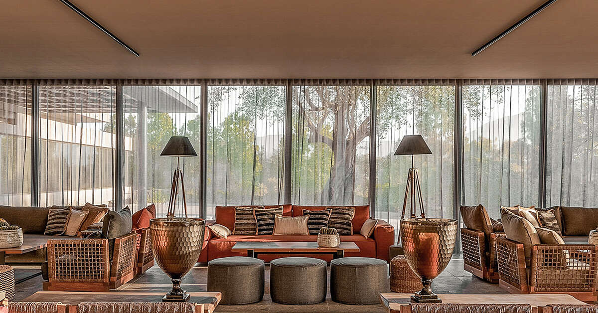 Een foto van het interieur van Cook's Club Corfu Hotel