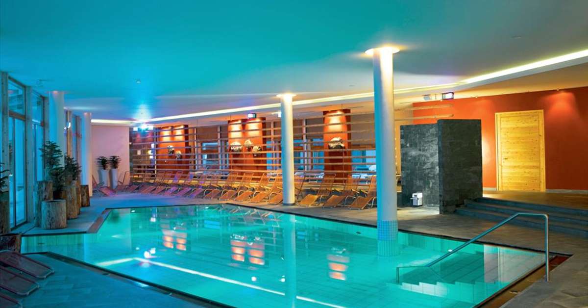Een foto van het zwembad bij Falkensteiner Club Funimation Katschberg