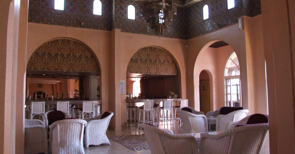 Een foto van het interieur van Residence Igoudar