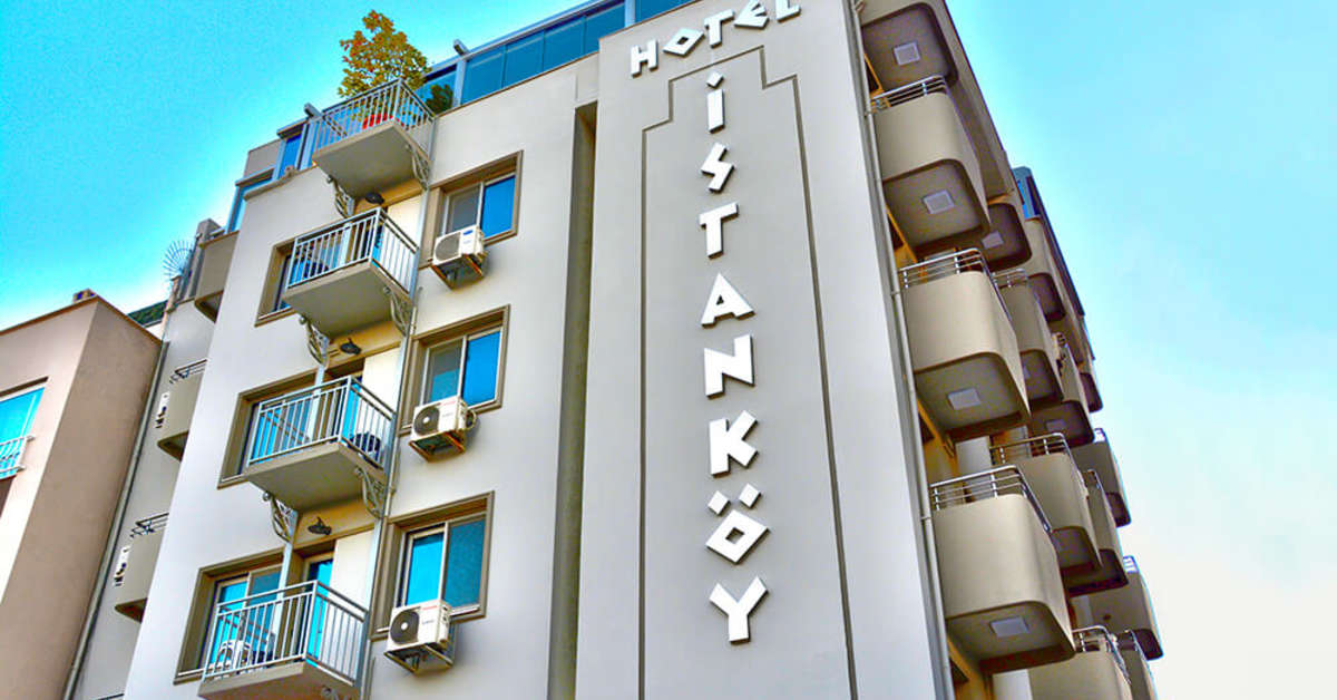 Een foto van de buitenkant van Hotel Istankoy Bodrum