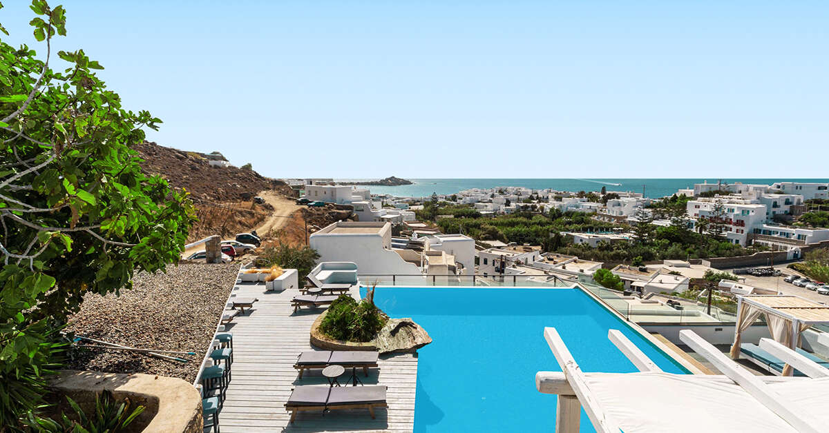 Een foto van Mr & Mrs White Mykonos