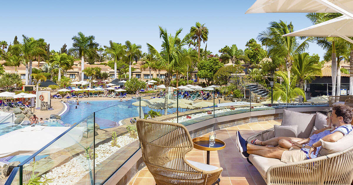 Een foto van de faciliteiten bij Allsun Hotel Esplendido