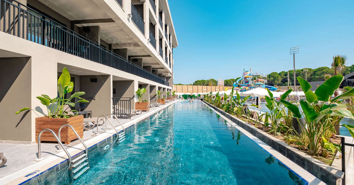 Een foto van het zwembad bij Hotel The X Belek