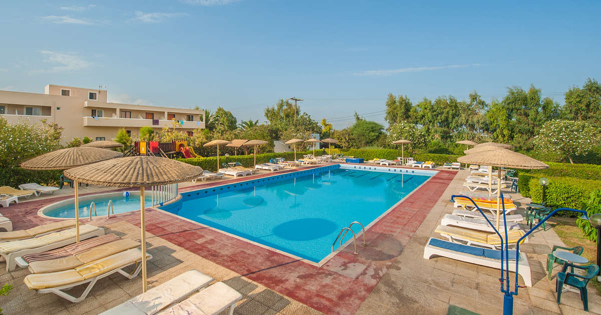 Een foto van het zwembad bij Aegean Bay Hotel