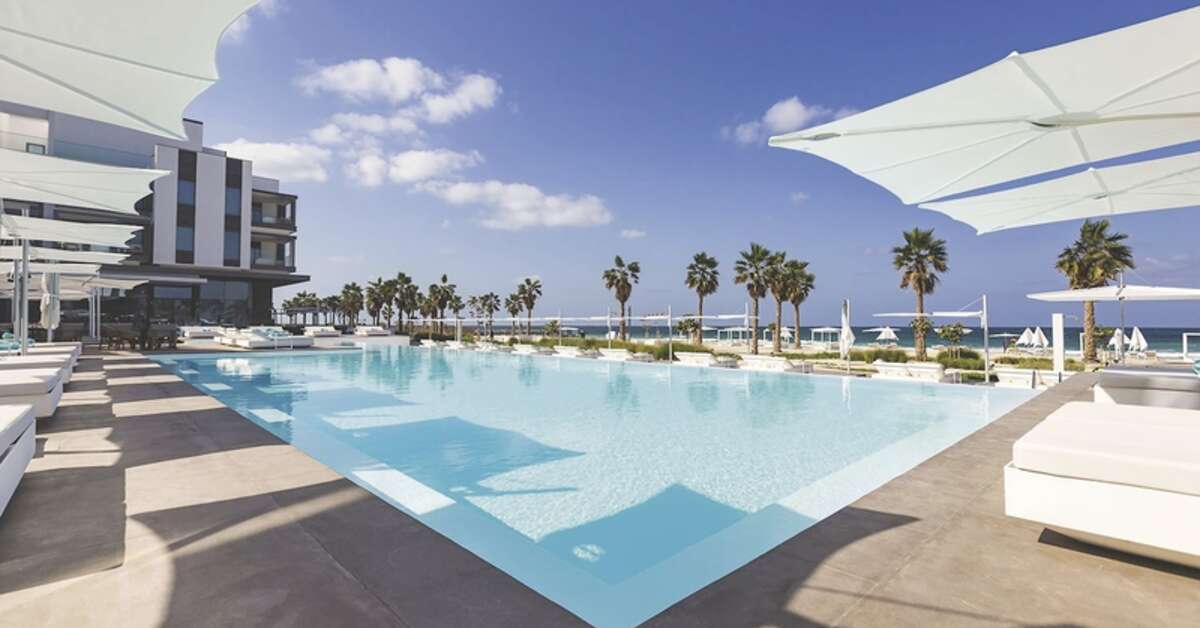 Een foto van een overzicht van Nikki Beach Resort & Spa Dubai