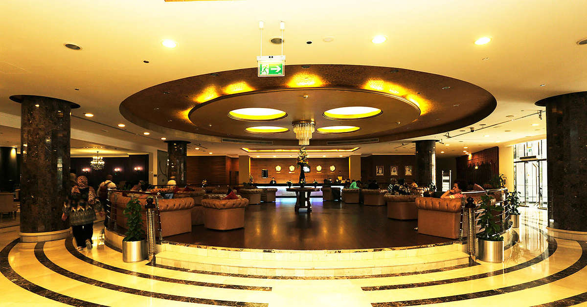 Een foto van het interieur van MD Hotel By Gewan