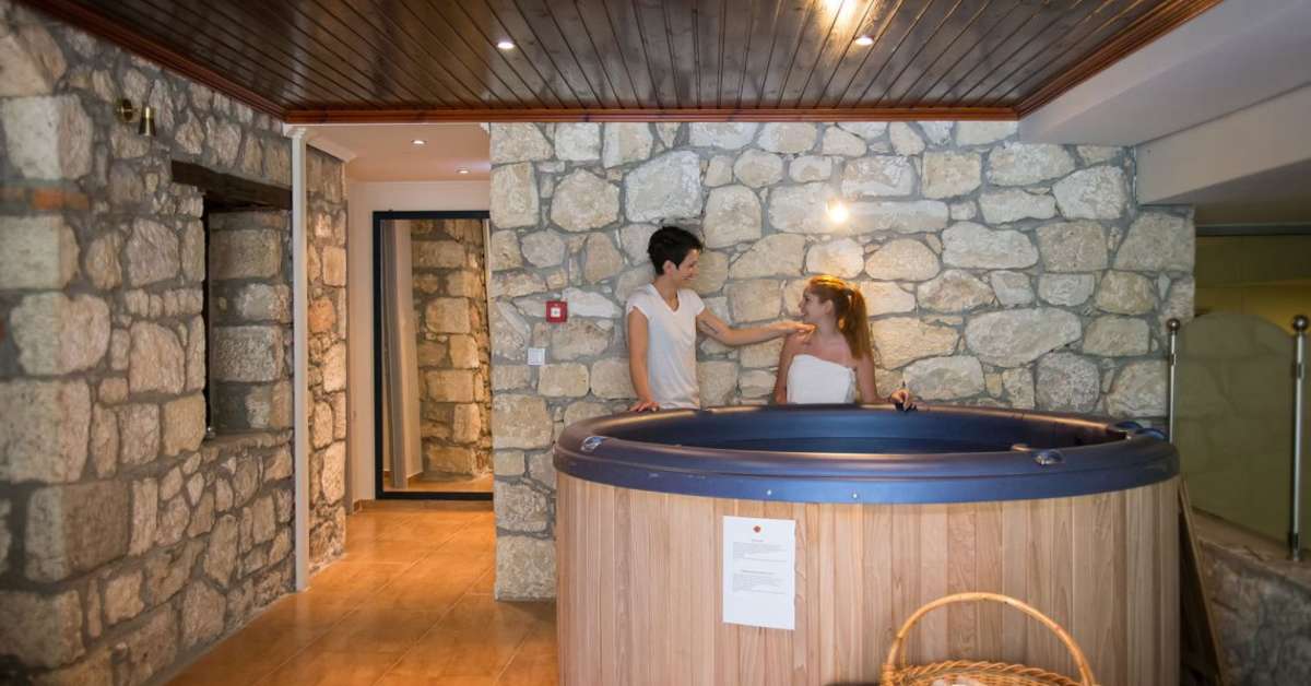 Een foto van de faciliteiten bij Hotel Kriopigi