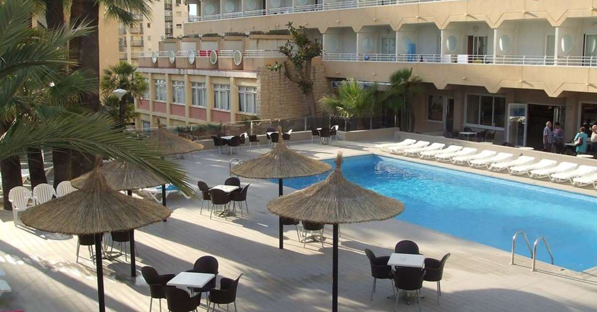 Een foto van het zwembad bij Hotel Mont Park