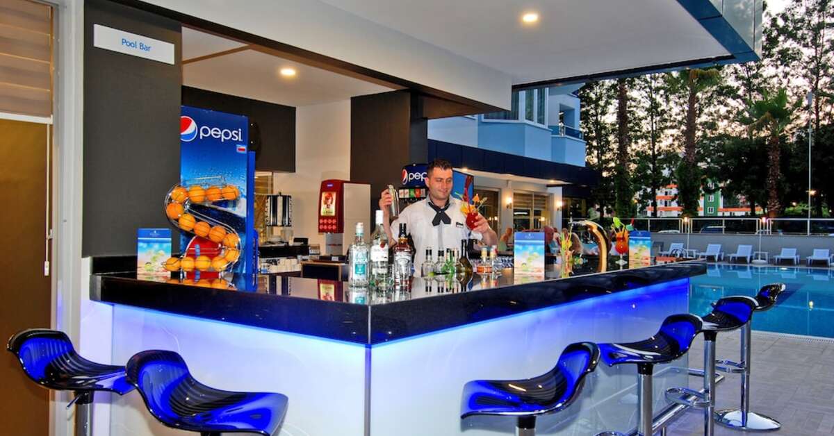 Een foto van de faciliteiten bij Kleopatra Ramira Hotel