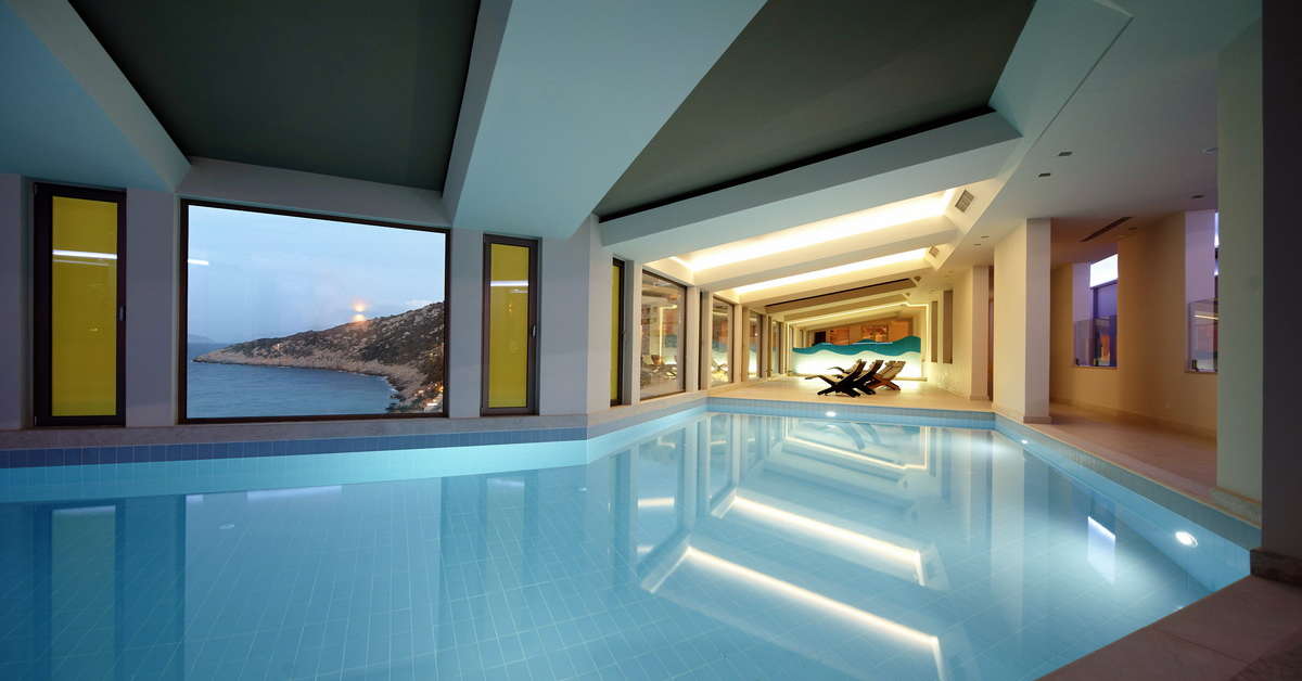 Een foto van het zwembad bij Daios Cove Luxury Resort & Villas