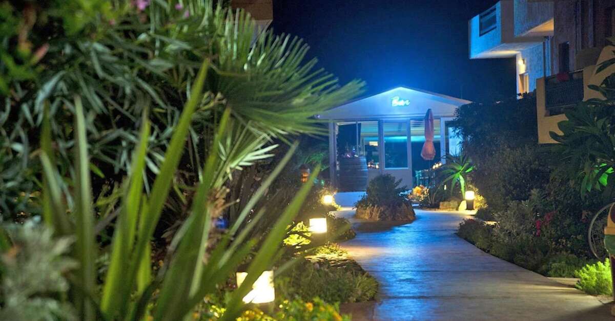 Een foto van de buitenkant van Odyssia Beach Hotel
