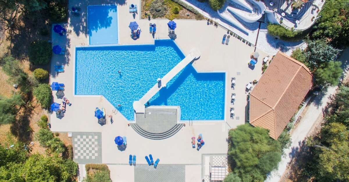 Een foto van het zwembad bij Ilaria Hotel