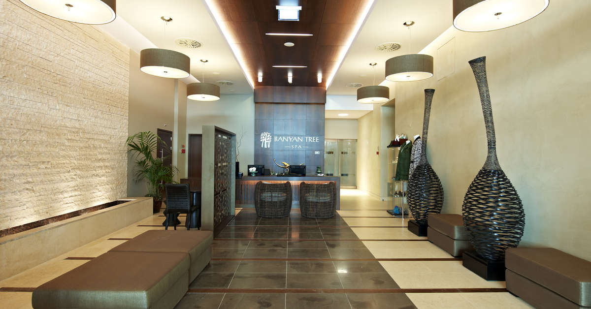Een foto van het interieur van Palacio Estoril & Golf